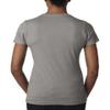 Next Level Ladies CVC T-Shirt - STONE GRAY - XS - (Style # 6610 - Original Label) view 2