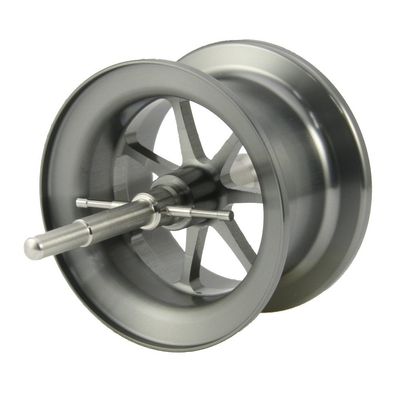 Available Reel MicrocastSpool AMB4550R-CB ms_amb4550r_cb_GMT Groove Depth 5mm Gunmetal