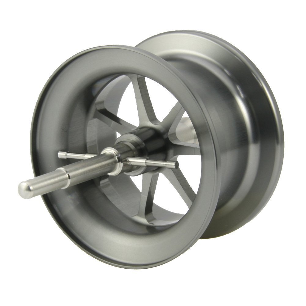 Available Reel MicrocastSpool AMB4550R-CB ms_amb4550r_cb_GMT Groove Depth 5mm Gunmetal