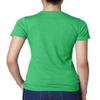 Next Level Ladies CVC T-Shirt - KELLY GREEN - M - (Style # 6610 - Original Label) view 2
