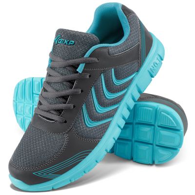 Alicegana Women's Breathable Mesh Tennis Athletic Lace up Fashion Walking Comfort Lightweight Running Sneakers Sports Shoes, Green