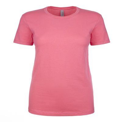 Next Level Ladies Ideal T-Shirt - HOT PINK - XS - (Style # N1510 - Original Label)