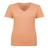 Next Level Ladies Ideal V - Light Orange - L - (Style # N1540 - Original Label) view 1