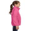 Harriton Youth 8 Oz Full-Zip Fleece - Charity Pink - M - (Style # M990Y - Original Label) view 4