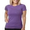 Next Level Ladies CVC T-Shirt - PURPLE BERRY - XL - (Style # 6610 - Original Label) view 1