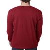 Next Level Mens Cotton Long-Sleeve Crew - Cardinal - 2XL - (Style # N3601 - Original Label) view 2