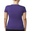 Next Level Ladies CVC T-Shirt - Purple Rush - L - (Style # 6610 - Original Label) view 2