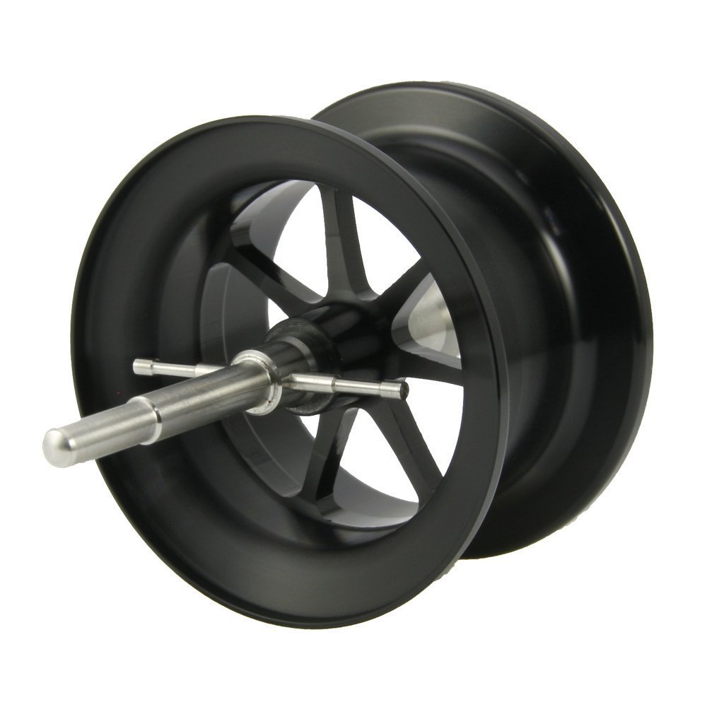 Available Reel MicrocastSpool AMB4550R-CB ms_amb4550r_cb_blk 5mm Groove Depth Black