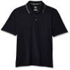 Cutter & Buck Men's 35+ UPF Lightweight Cotton Advantage Tipped Polo Shirt Shirt, Liberty Navy, Small view 1