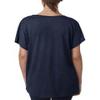 Next Level Ladies Triblend Dolman - VINTAGE NAVY - 3XL - (Style # 6760 - Original Label) view 2