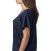 Next Level Ladies Triblend Dolman - VINTAGE NAVY - 3XL - (Style # 6760 - Original Label) view 3