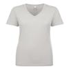 Next Level Ladies Ideal V - Silver - S - (Style # N1540 - Original Label) view 1