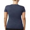 Next Level Ladies CVC T-Shirt - INDIGO - XS - (Style # 6610 - Original Label) view 3