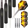 Unicorn Darts Set | Gary 'The Flying Scotsman' Anderson | Brass Barrels with Matt Black Coating | Steel Tip | 22 g view 1