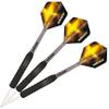 Unicorn Darts Set | Gary 'The Flying Scotsman' Anderson | Brass Barrels with Matt Black Coating | Steel Tip | 22 g view 3