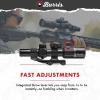 Burris Optics LPVO RT-6 1-6x24mm Tactical Kit with RT6 Riflescope, Fastfire 3 3MOA, PEPR Mount, Compact, Rear Focal Plane, Matte Black, 200475 view 4