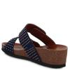 Nomadas Navy Blue Sandals (8, Navy Blue) view 2