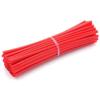 Super Pop Bicycle Spoke Skins Wraps Compatible with Schoolmate Bike Fans- Colorful Bike Wheel Decoration-72 Pcs(Red) view 1