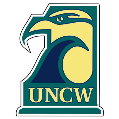 Craftique North Carolina-Wilmington Decal (UNCW Hawk Decal (3''4''6''12''), 4 in)