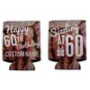 VictoryStore Can and Beverage Coolers - Custom 60th Birthday,"Sizzling At 60" Design, Set of 12 view 2