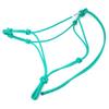 Knotty Girlz Horse Rope Training Halter - 4 Knot 1/4" Stiff Halter Cord - Used by Famous Trainers Multiple Sizes Multiple Colors(Turquoise, Large) view 1