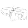 Helikon-Tex Medical Line, Modular Individual Med Kit PenCott Sandstorm view 4