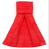 Suddora Football Towel, Pure Cotton Quarterback Football Field Towel with Hook & Loop Closure, Sports Towels for Sweat & Maintaining Grip, Versatile for Gym, Yoga, Youthful, Red view 1