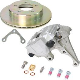 UFP by Dexter Ventilated Rotor with Caliper Kit