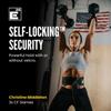 Self-Locking Weight Lifting Belt - Premium Weightlifting Belt for Serious Functional Fitness, Power Lifting, and Olympic Lifting Athletes (Large, Black) view 4