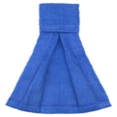 Suddora Football Towel, Pure Cotton Quarterback Football Field Towel with Hook & Loop Closure, Sports Towels for Sweat & Maintaining Grip, Versatile for Gym, Yoga, Youthful, Blue