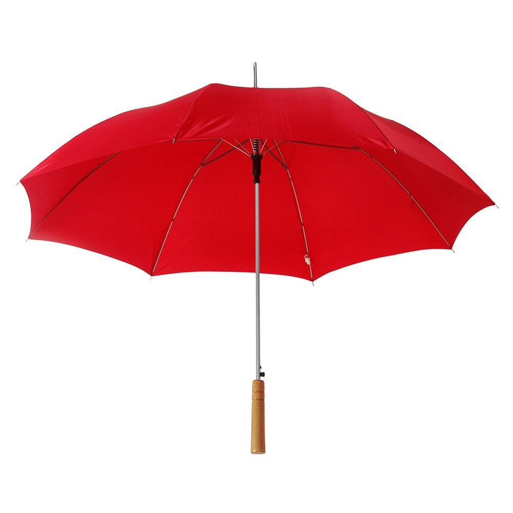 eBuyGB Pack of 6 Large Wedding/Photographer Umbrella Parasol 105 cm / 41.5" (Red)