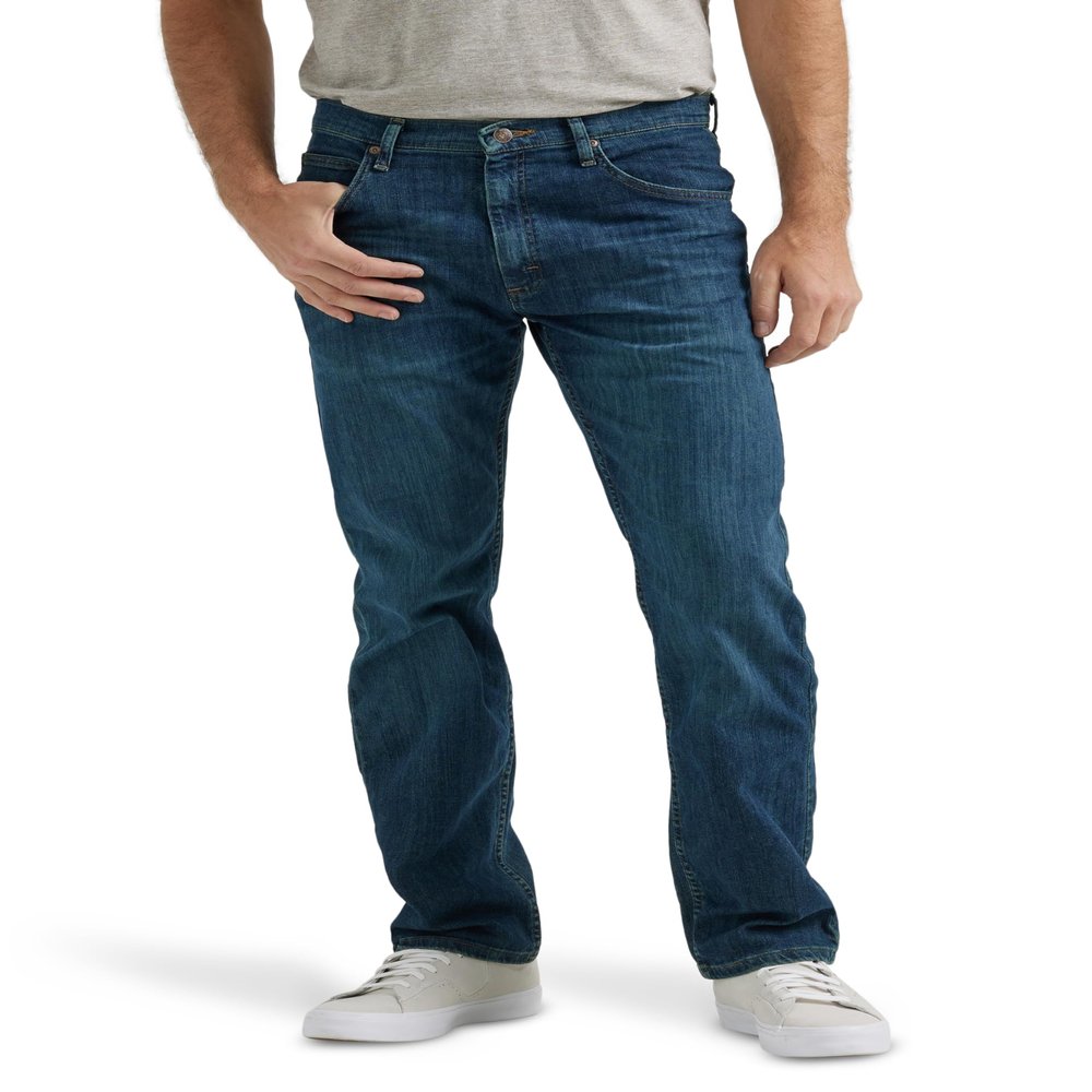 Classic 5-pocket Regular Fit Flex Jean, Twilight Flex, 40W x 32L