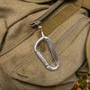 ASR Outdoor 6-Pack Medium Aluminum Carabiner Non-Locking Spring Clip Keychain, Silver 2.75 inch view 4