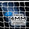Agora 4mm 2" Square mesh HTPP Net for 8'x24' Goals with Depth (Each) view 2