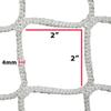 Agora 4mm 2" Square mesh HTPP Net for 8'x24' Goals with Depth (Each) view 3