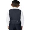Spring Notion Big Boys' Four Buttons Suit Vest Waistcoat 16 Navy view 3