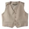 Spring Notion Big Boys' Four Buttons Suit Vest Waistcoat 05 Tan view 1