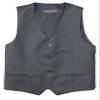Spring Notion Big Boys' Four Buttons Suit Vest Waistcoat 12 Charcoal view 1