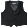 Spring Notion Big Boys' Four Buttons Suit Vest Waistcoat 10 Black view 1