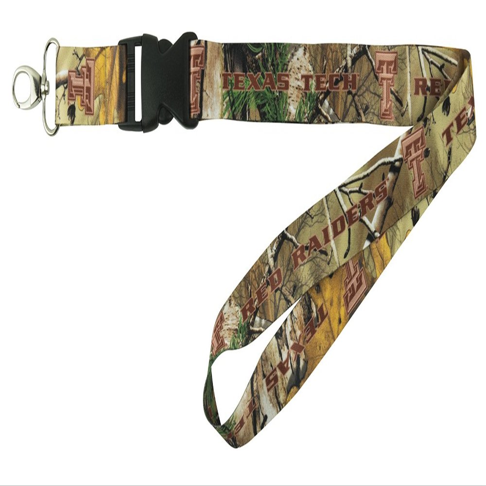NCAA Texas Tech Red Raiders Realtree Xtra Lanyard, Camouflage