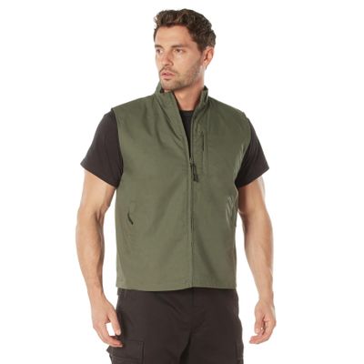 Rothco Undercover Travel Vest (US, Alpha, XX-Large, Regular, Regular, Olive Drab)