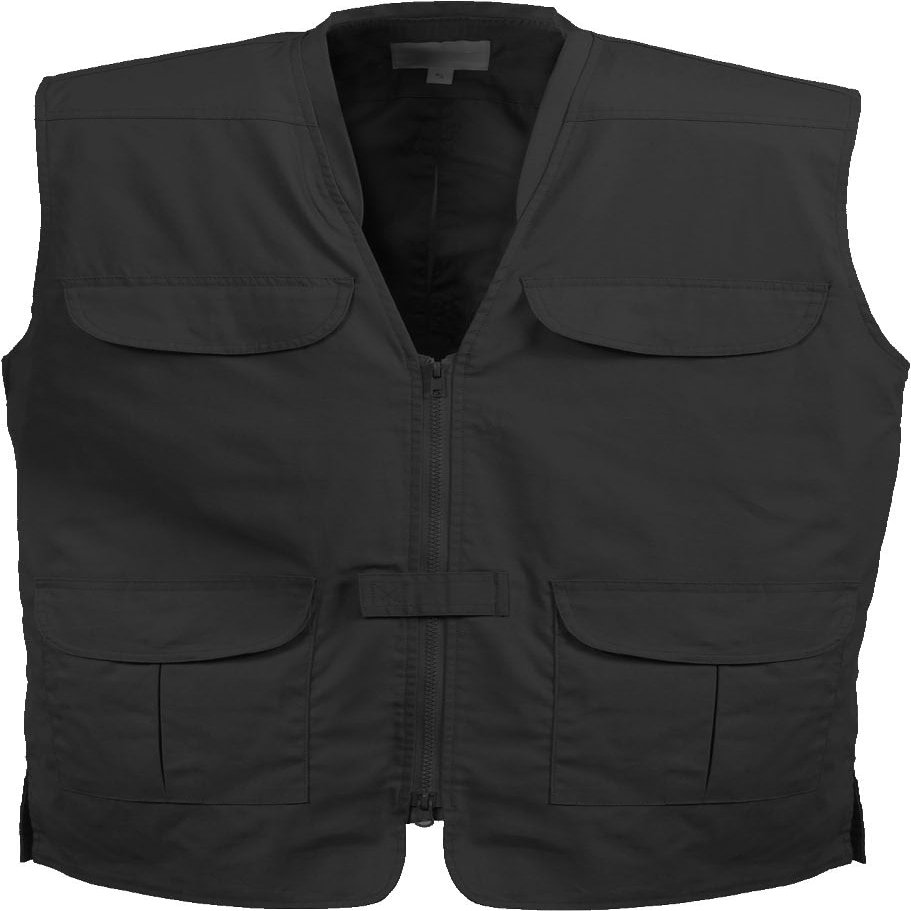 Rothco Men's Lightweight Professional CCW Concealed Carry Vest, Black, Medium