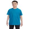 By Gildan Gildan Youth 53 Oz T-Shirt - Sapphire - S - (Style # G500B - Original Label) view 1
