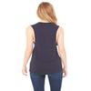 Bella + Canvas Ladies Flowy Scoop Muscle Tank - Midnight - L - (Style # B8803 - Original Label) view 3