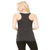 Bella Canvas Triblend Racerback Tank (8430) Charcoal Black Triblend, M view 3