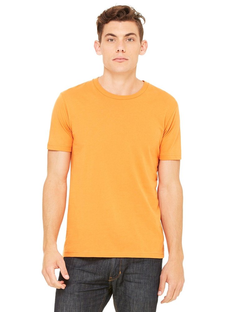 Bella Canvas Unisex Jersey Short-Sleeve T-Shirt - Burnt Orange - XS - (Style # 3001C - Original Label)