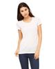 By Bella + Canvas Ladies Triblend Short-Sleeve T-Shirt - Oatmeal Triblend - XL - (Style # B8413 - Original Label) view 1