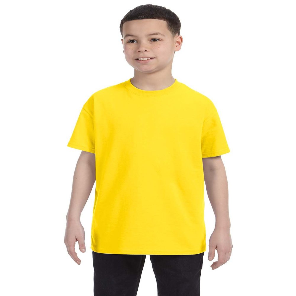 By Gildan Gildan Youth 53 Oz T-Shirt - Daisy - M - (Style # G500B - Original Label)