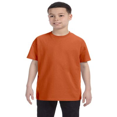 Gildan Youth 53 Oz T-Shirt - Texas Orange - XL - (Style # G500B - Original Label)