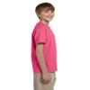 Gildan Youth Ultra Cotton 6 oz T-Shirt - Safety Pink - XL - (Style # G200B - Original Label) view 3